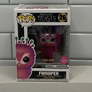 Funko Pop Fantastic Beasts Fwooper 26 Flocked Kohls Exclusive Vinyl Figure